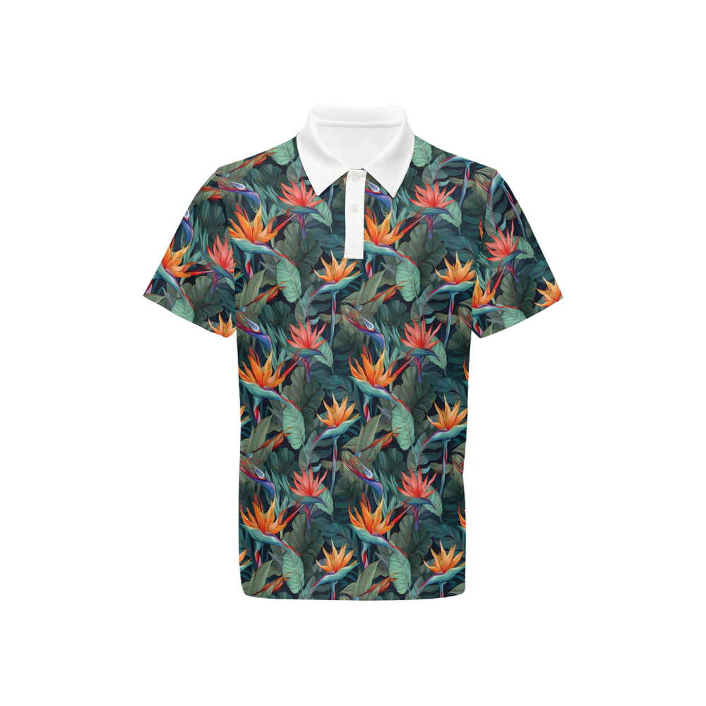 Birds of Paradise Classic Fit Polo