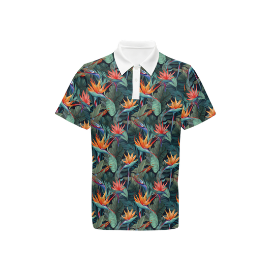 Birds of Paradise Classic Fit Polo